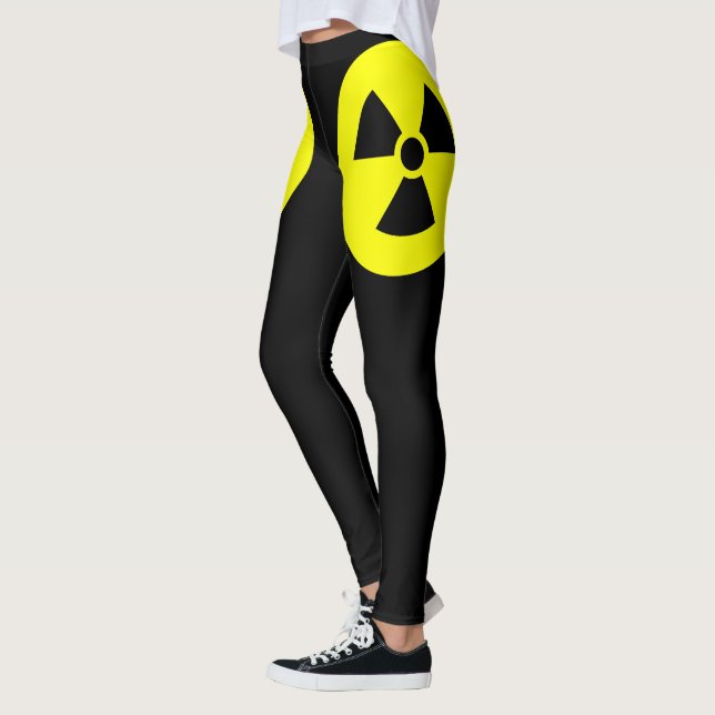 Black Leggings för strålningsskylt (Vänster)