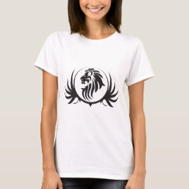 Black Lejon Head T Shirt