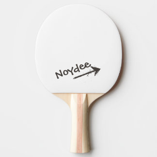 Black Lettering and Arrow on your Pingisracket