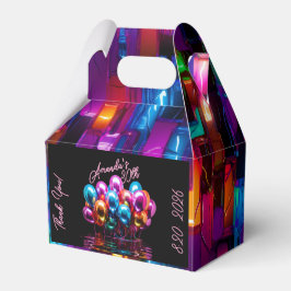 Black Light Neon Balloons Birthday Presentaskar