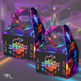 Black Light Neon Birthday Jelly Shots Presentaskar