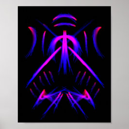 Black Light Poster av James Michael Miller