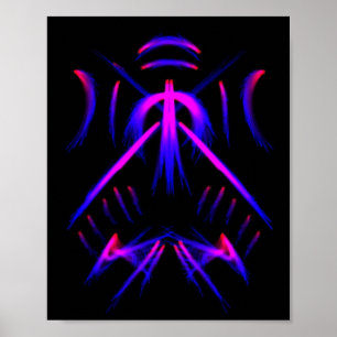 Black Light Poster av James Michael Miller