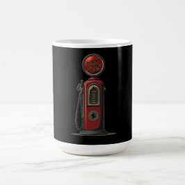 Black Lightning Oil Company Retro Gas Pump Kaffemugg