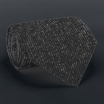 Black Linen Texture Neck Tie Slips<br><div class="desc">Searching for the perfect men's gift? This premium Black Linen Texture Neck Tie is ideal. Its high-quality fabric and elegant design make it a standout accessory for any gentleman. A timeless and thoughtful present.</div>