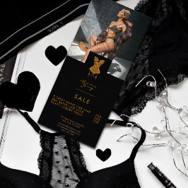 Black Lingerie Boutique Photo Information Prices Reklamkort