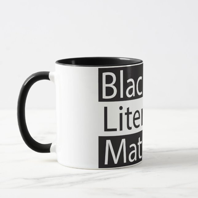 Black Literature Matters mugg (Vänster)