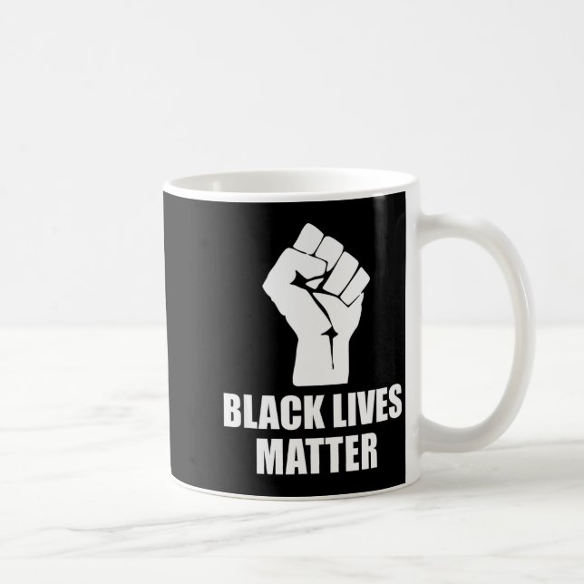 Black Lives Blm Human Rights Black History Month  Kaffemugg (Höger)