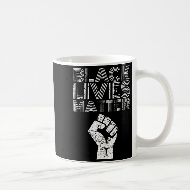 Black Lives Blm Human Rights Black History Month  Kaffemugg (Höger)