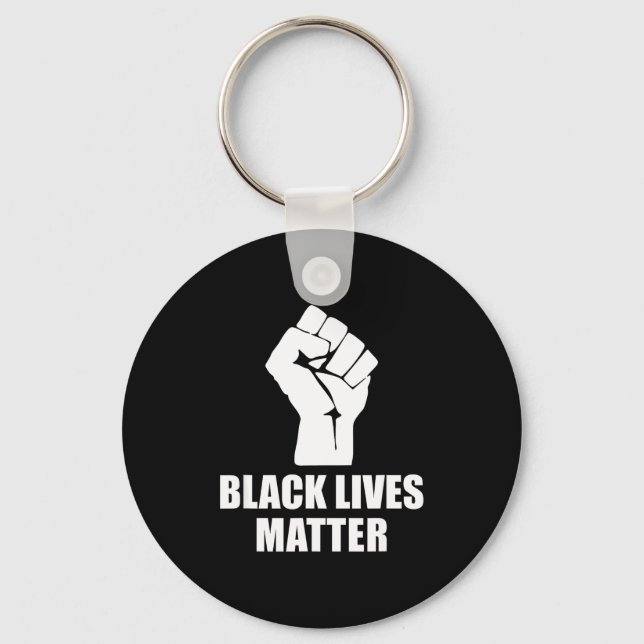 Black Lives Blm Human Rights Black History Month  Nyckelring (Framsida)
