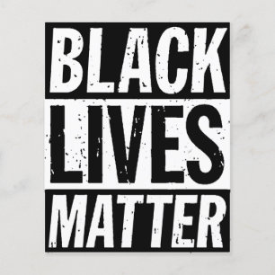 "BLACK LIVES FATER" FLYGBLAD