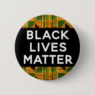 Black Lives Matter - African Kente Ethnic print Knapp
