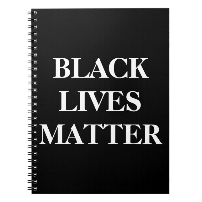 Black Lives Matter Anteckningsbok (Framsidan)