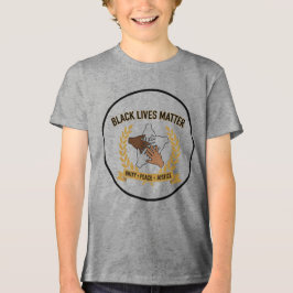 Black Lives Matter Barn T-Shirt | Jämlikhet, Rättv