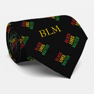 BLACK LIVES MATTER BHM Anpassade MONOGRAM Slips