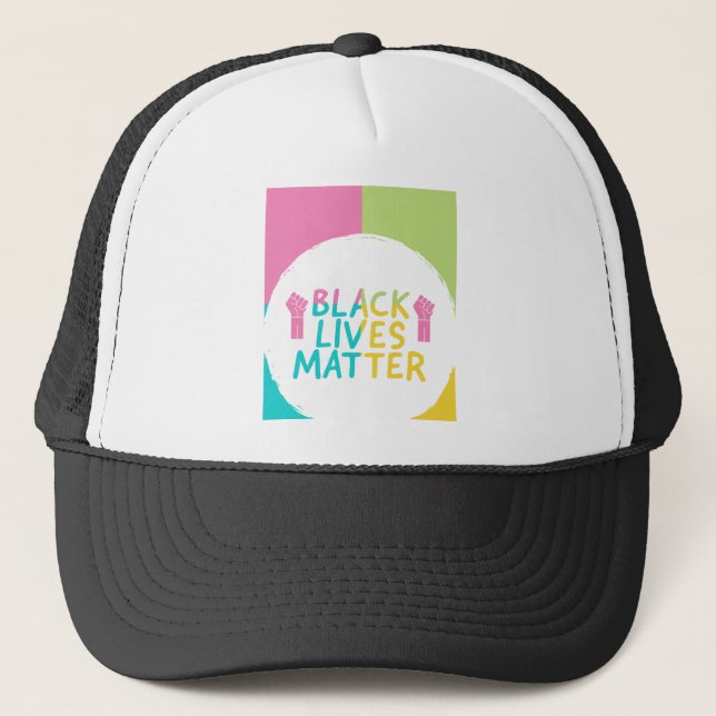 Black Lives Matter - BLM Keps (Framsida)