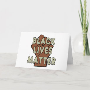 Black Lives Matter BLM Kort