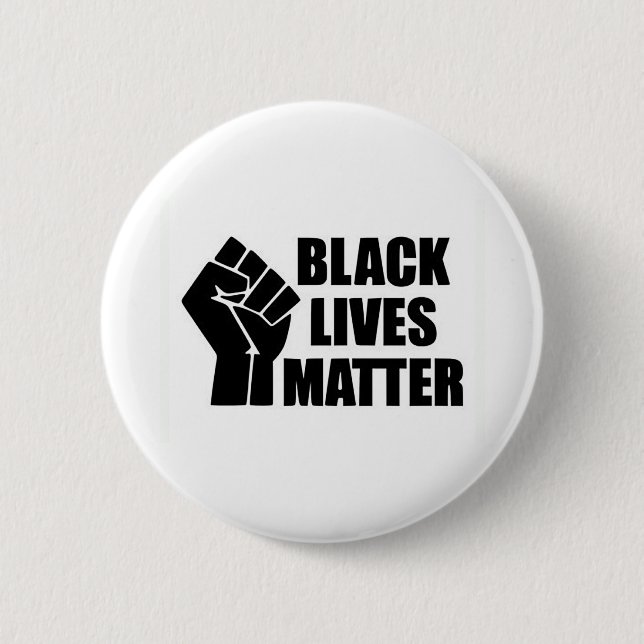 Black Lives Matter - BLM-Logotyp Knapp (Framsida)