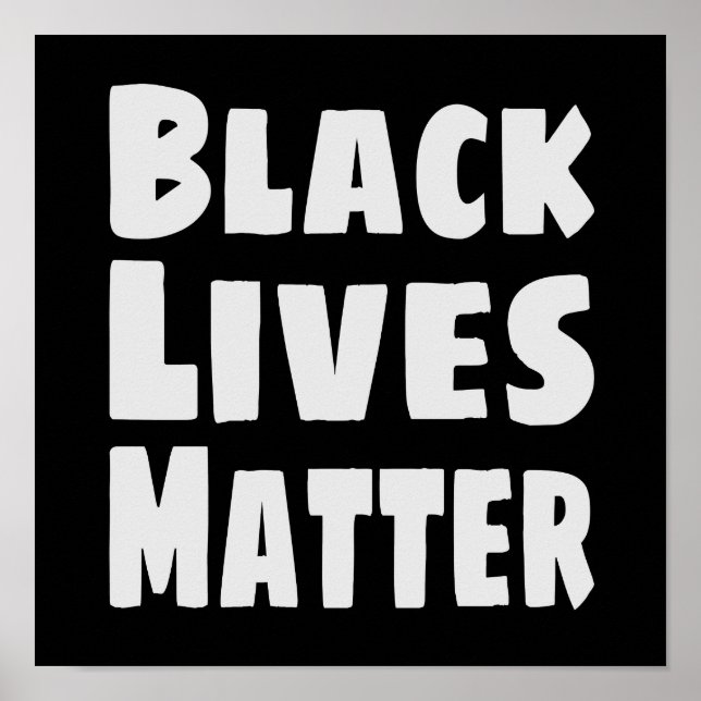 Black Lives Matter BLM Poster (Framsidan)
