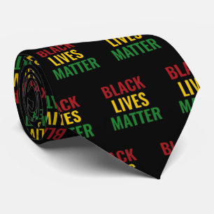 BLACK LIVES MATTER BLM Red Gult Grönt BHM Slips
