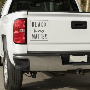 Black Lives Matter   BLM Tävling Jämställdhetsbil  Klistermärken