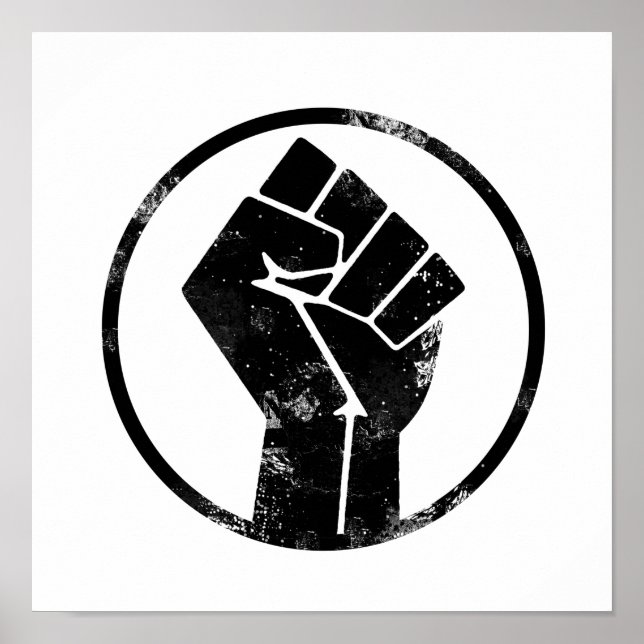 Black Lives Matter FIST 2 #BLM Poster (Framsidan)