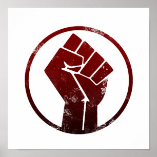 Black Lives Matter FIST 3 #BLM Poster