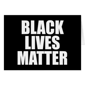 Black Lives Matter Hälsningskort