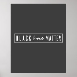 Black Lives Matter | Jämställdhet mellan BLM Tävli Poster
