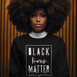 Black Lives Matter | Jämställdhet mellan BLM Tävli T Shirt
