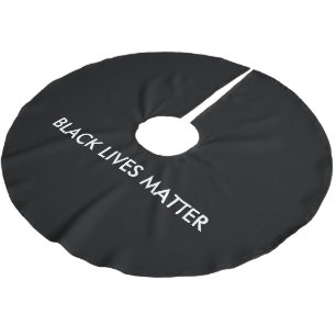 Black Lives Matter Julgransmatta Borstad Polyester