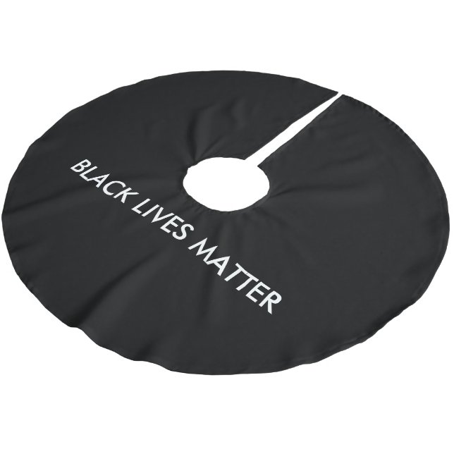Black Lives Matter Julgransmatta Borstad Polyester (Vinklad)