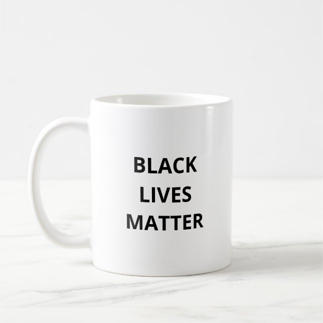 Black Lives Matter Kaffemugg (Vänster)