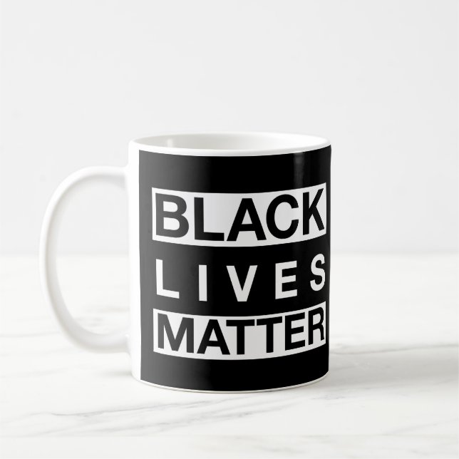 Black Lives Matter Kaffemugg (Vänster)