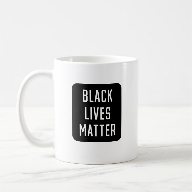 Black Lives Matter Kaffemugg (Vänster)