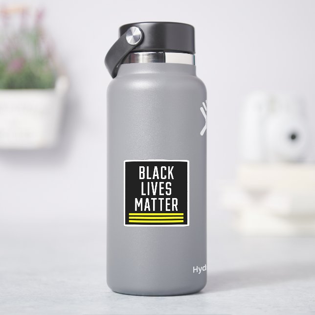 Black Lives Matter Klistermärken (HydroFlask)