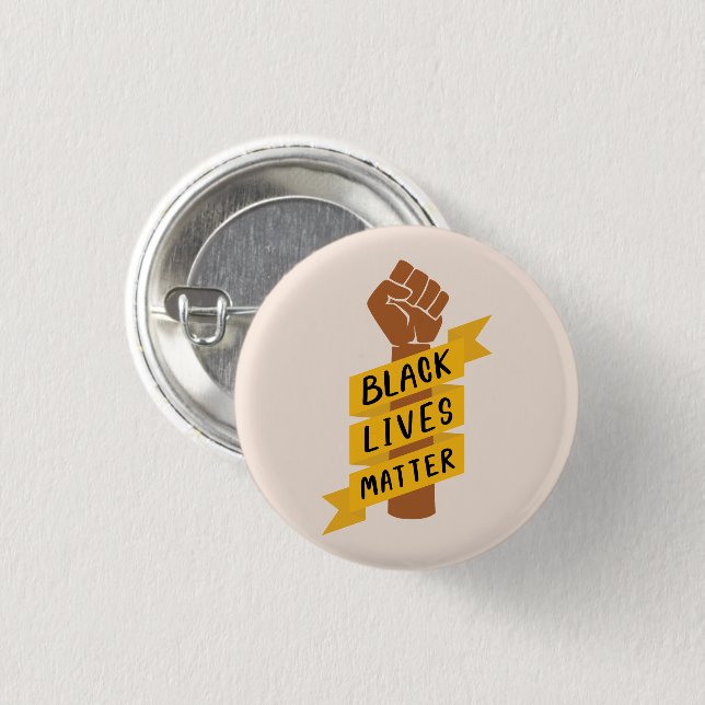 Black Lives Matter Knapp (Framsida & baksida)