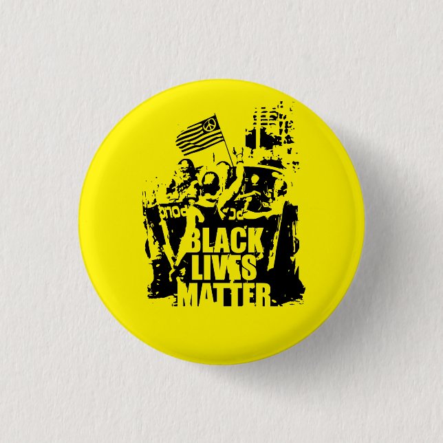 Black Lives Matter Knapp (Framsida)