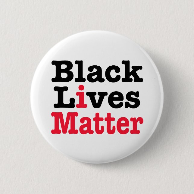 Black Lives Matter Knapp (Framsida)