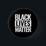 Black Lives Matter Knapp<br><div class="desc">Svartlivar - anpassningsbarnas runda knapp,  även i fyrkantig form.</div>