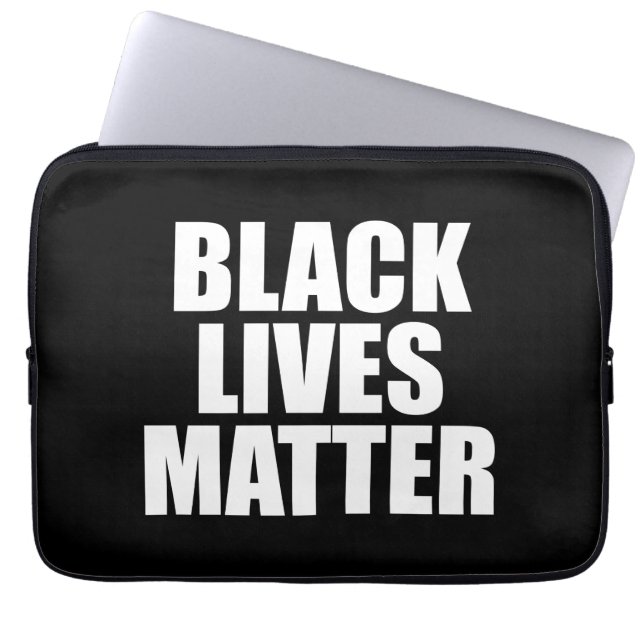 Black Lives Matter Laptop Fodral (Framsidan)