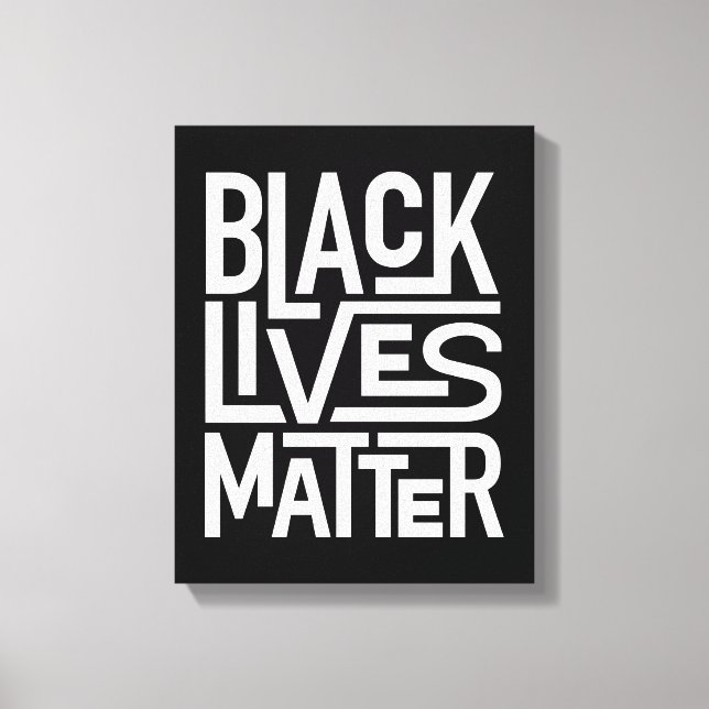 Black Lives Matter | Lika Höger Canvastryck (Framsida)