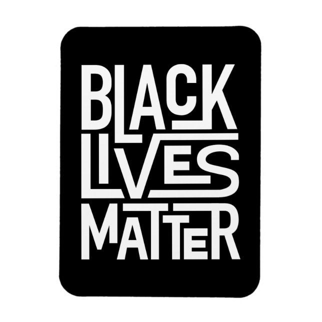 Black Lives Matter | Lika Höger Magnet (Vertikal)