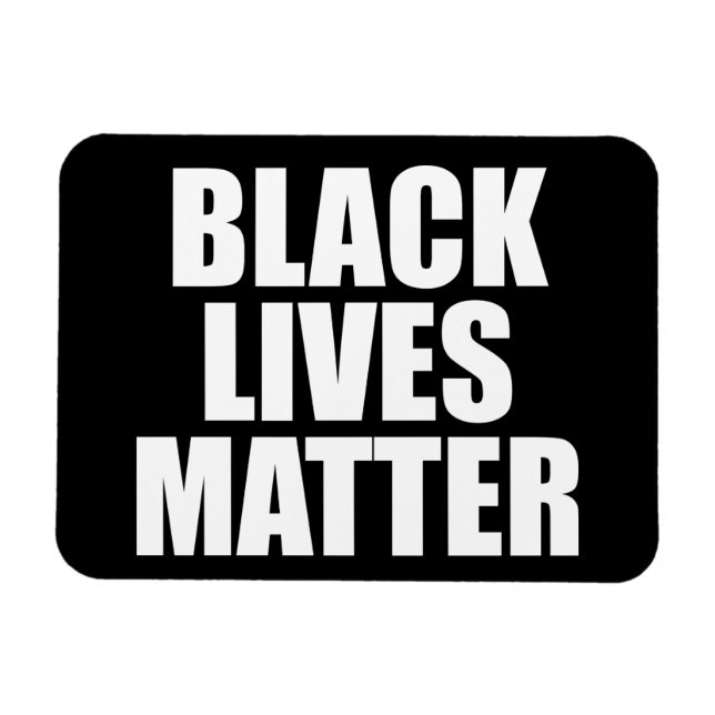 Black Lives Matter Magnet (Horisontell)