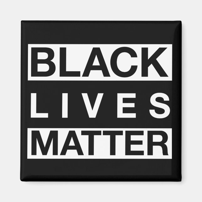 Black Lives Matter Magnet (Framsidan)