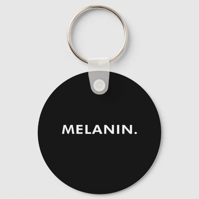 Black Lives Matter Melanin Nyckelring (Framsida)