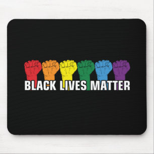 BLACK LIVES MATTER MOUSE PAD MUSMATTA