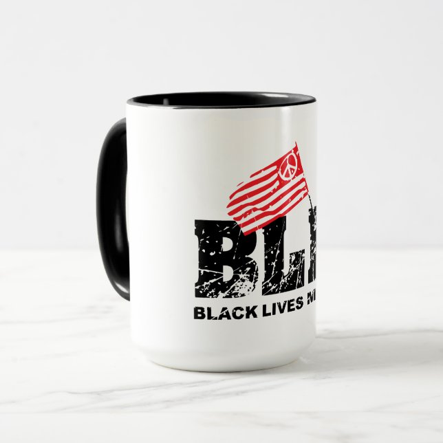 Black Lives Matter Mugg (Framsida vänster)