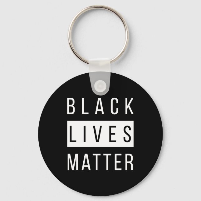 Black Lives Matter Nyckelring (Framsida)