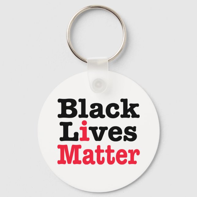 Black Lives Matter Nyckelring (Framsida)